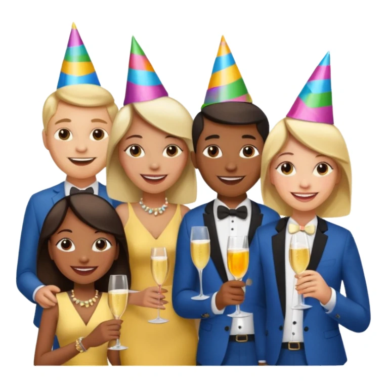 find friends at social events sticker