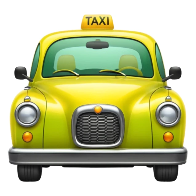 green taxi sticker