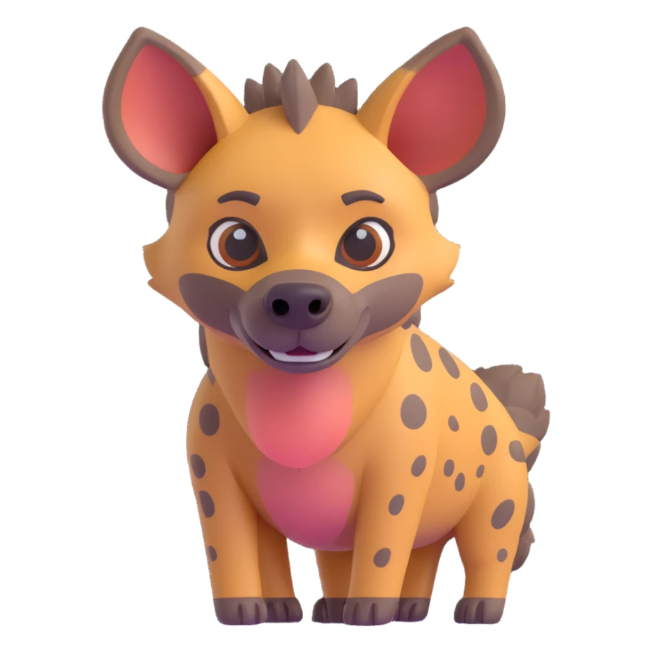 Realistic Hyena sticker