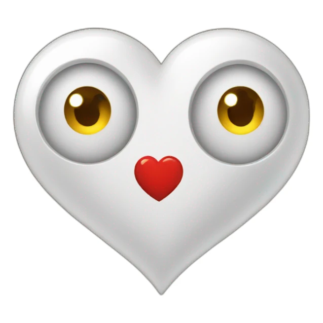 Real Madrid and a heart  sticker