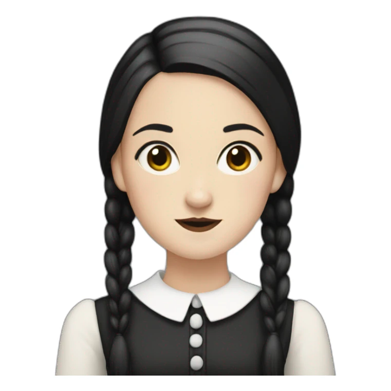 wednesday Adams sticker