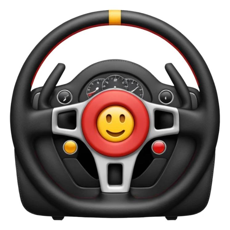 Volant de course rectangulaire  sticker