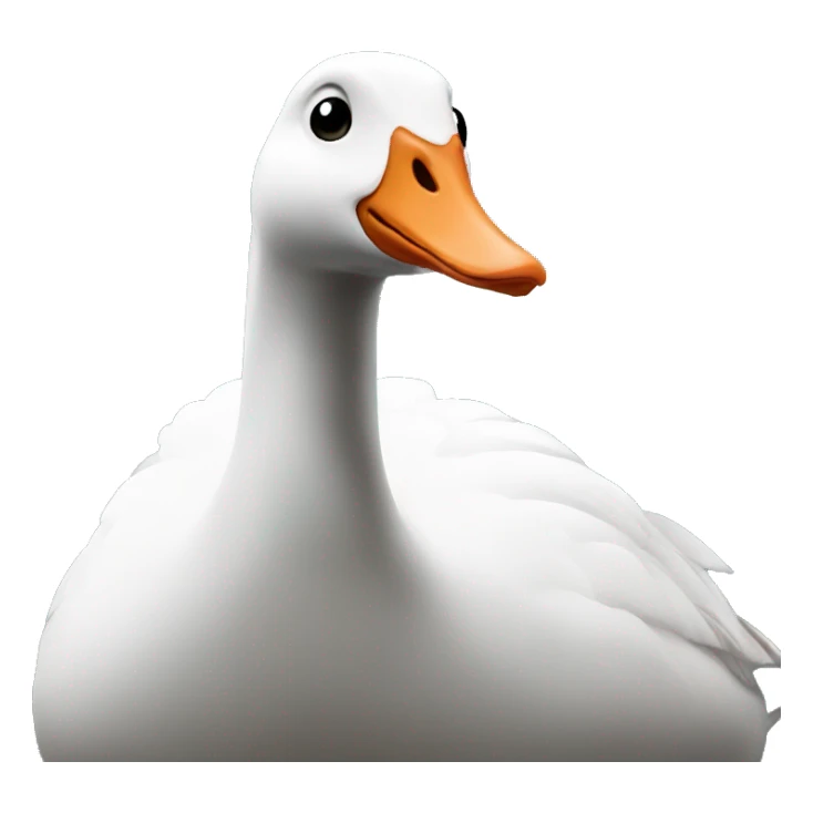 Goose with mind blown sticker