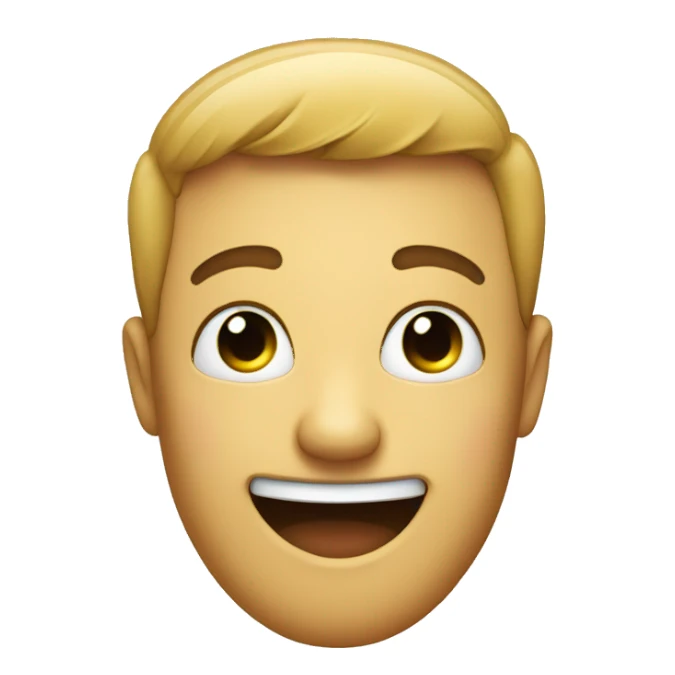 A face winking with a smirk holding a thumbs up sticker