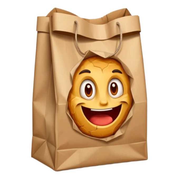 zometo delevery paper bag  sticker