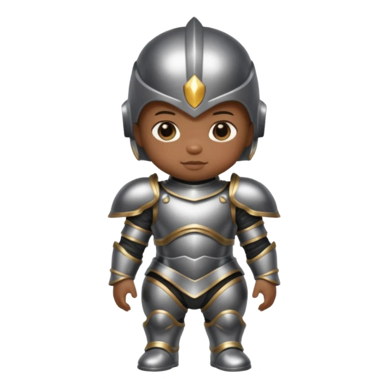 black baby armored sticker