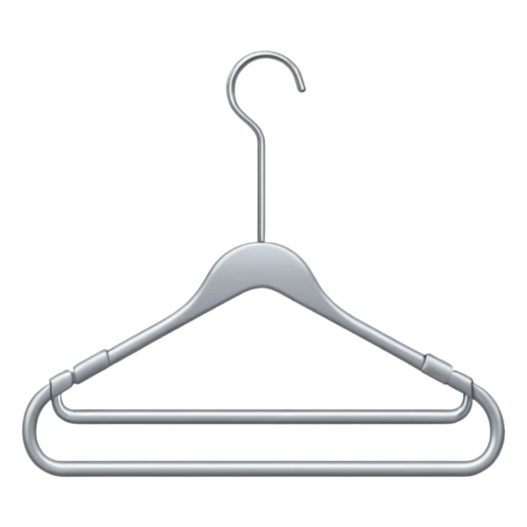 cloth hanger sticker