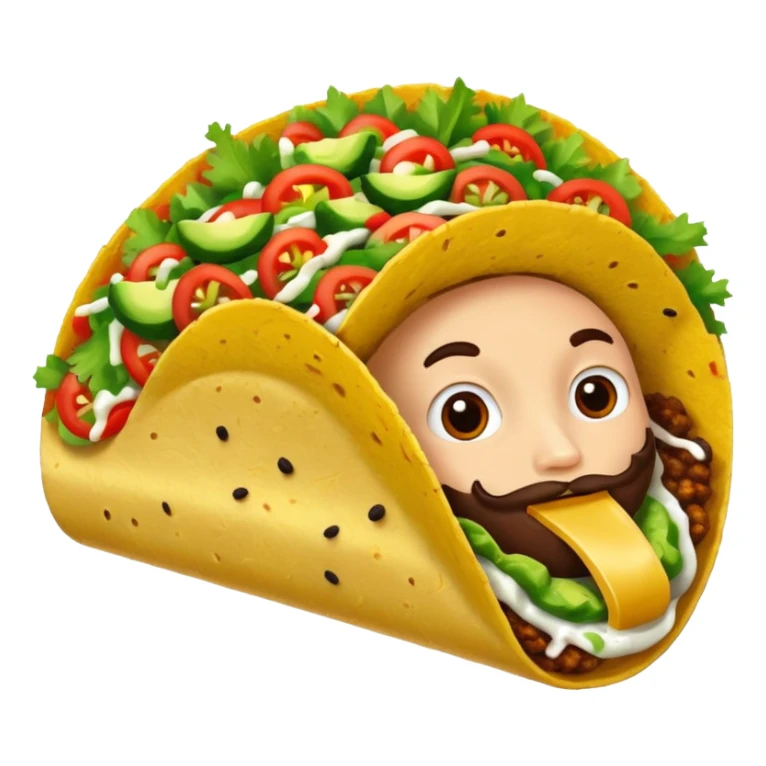 Taco Hero sticker