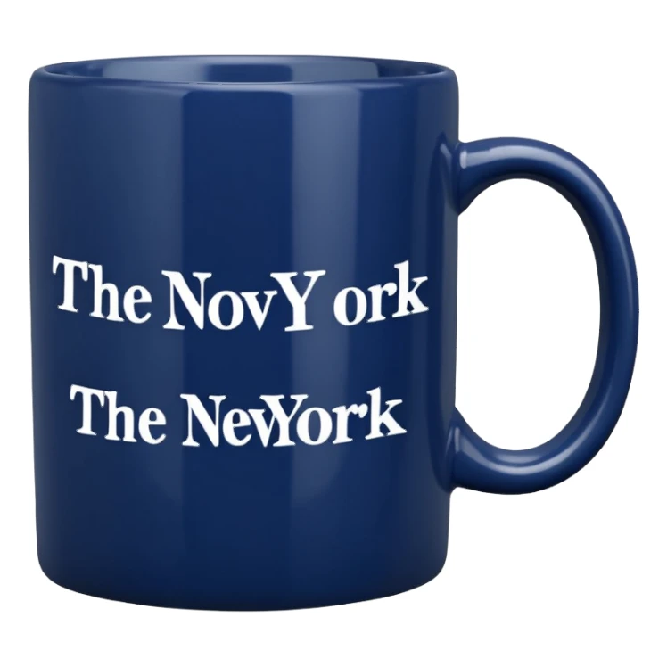Mug lettering the newyork sticker