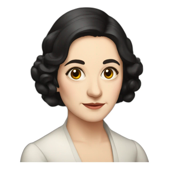 Lily gladstone portrait sticker