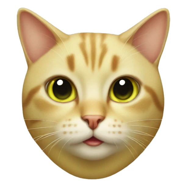 pear cat sticker