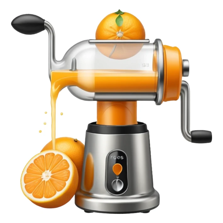 manual citrus juicer  sticker