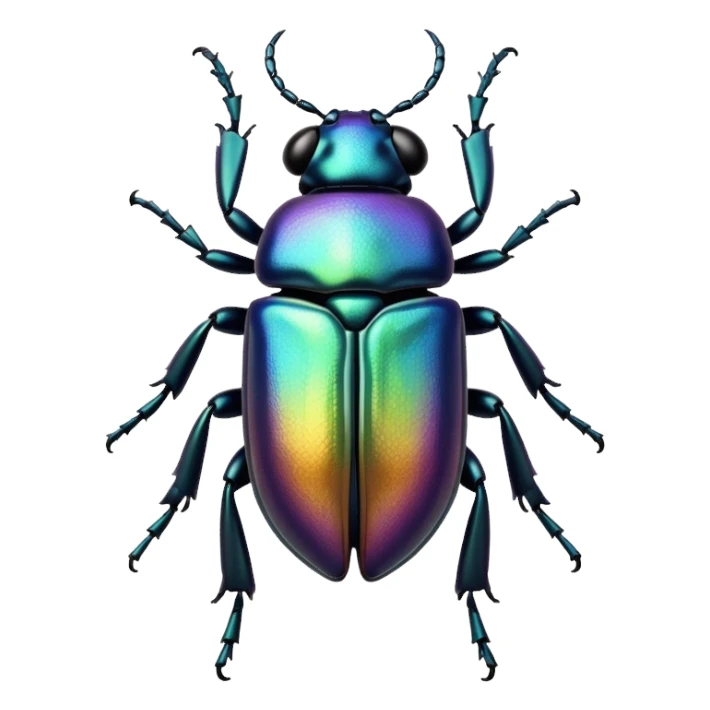 Beetle sticker