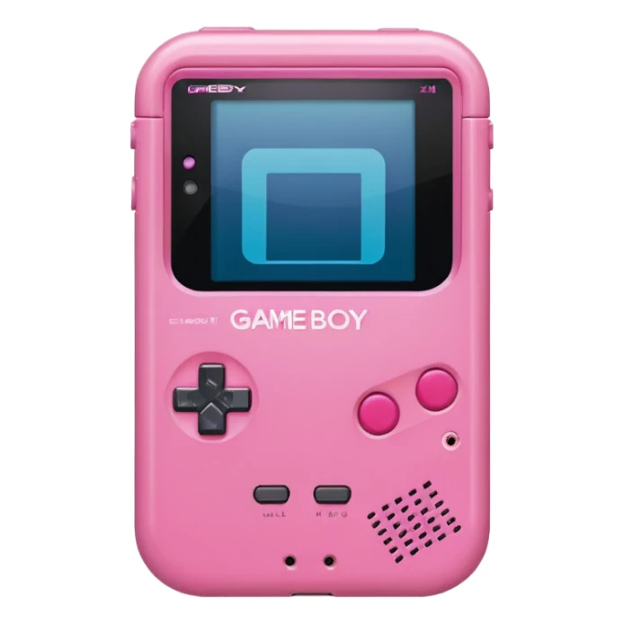 pink gameboy sticker