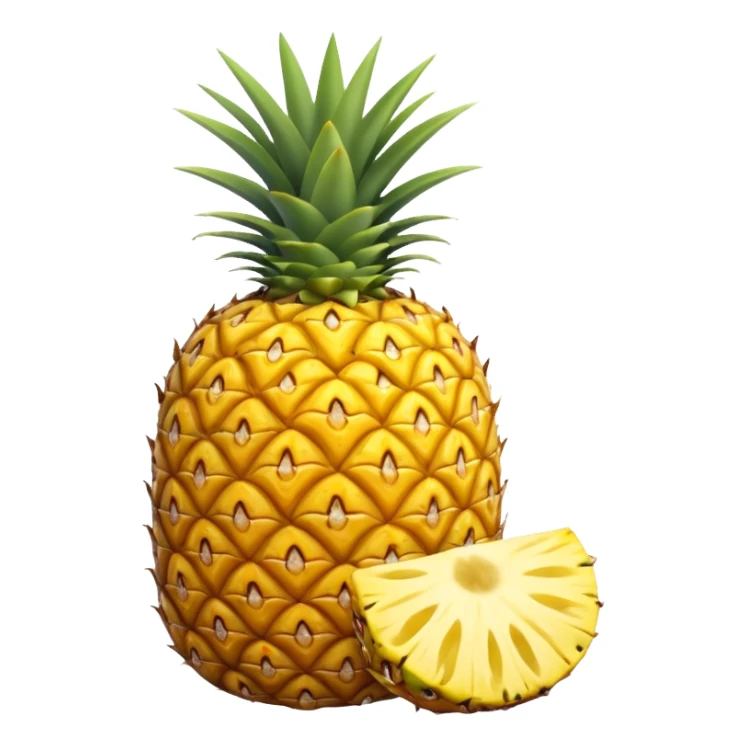 Pineapple sheera sticker