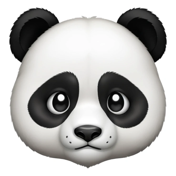 Sad panda sticker