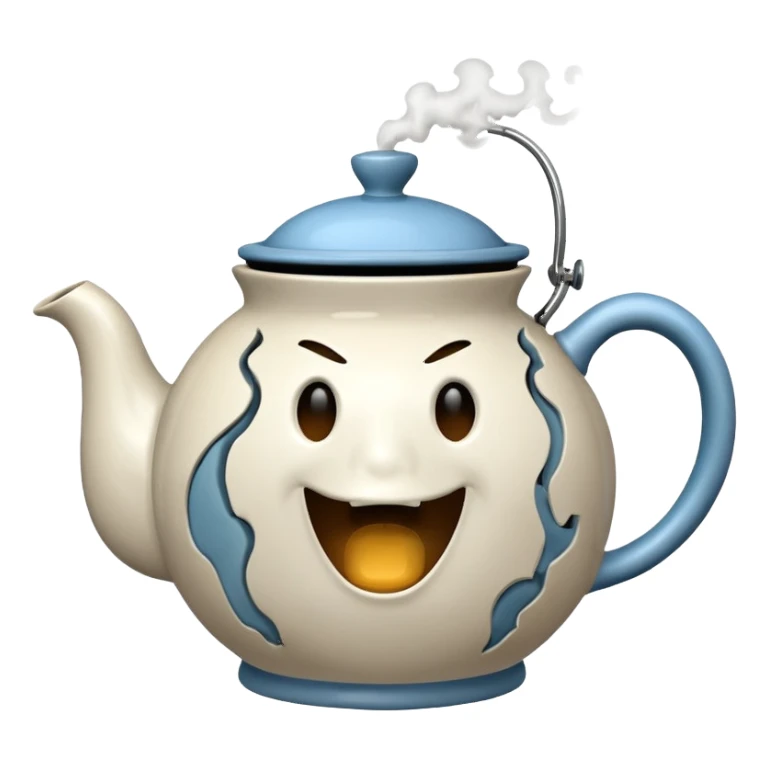 Screaming Teapot sticker