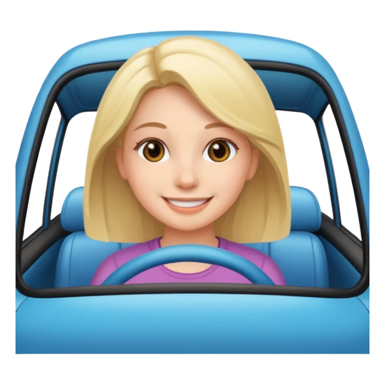 Girl car sticker