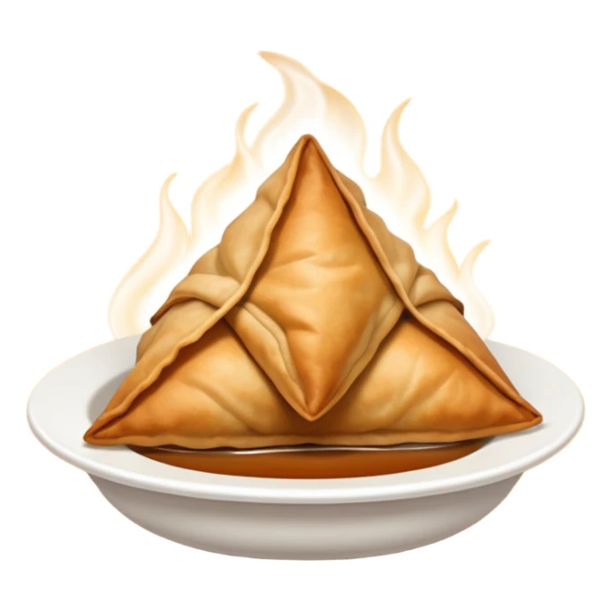 samosa and Chai (TEA) sticker
