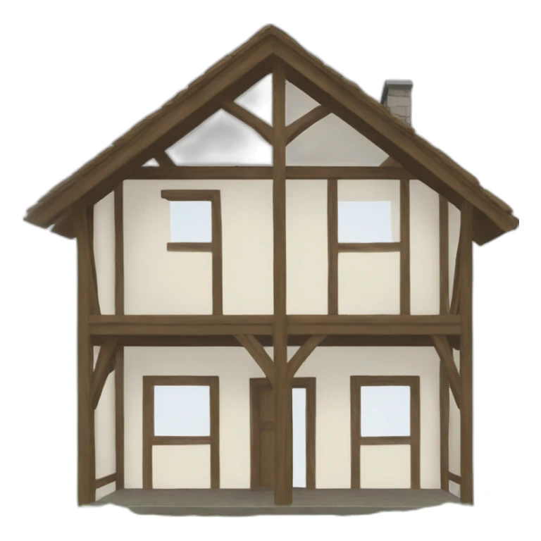 house frame sticker