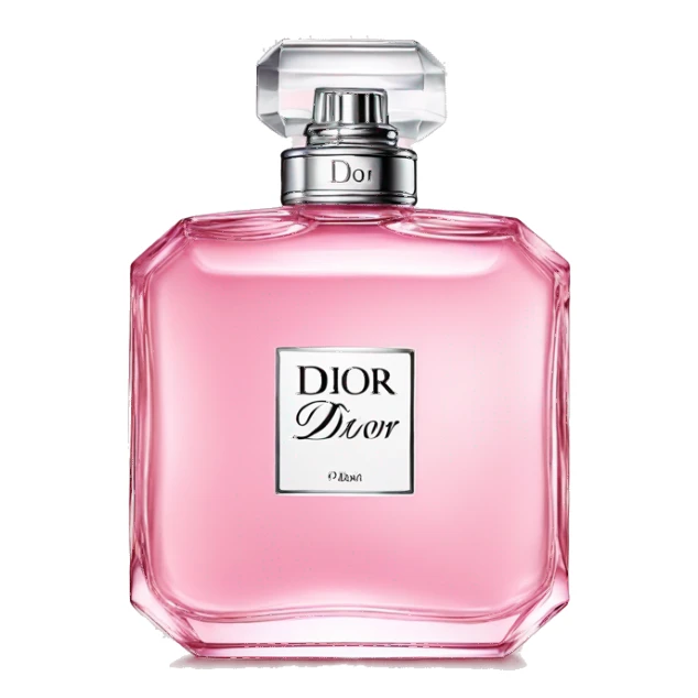 Dior perfume pink sticker