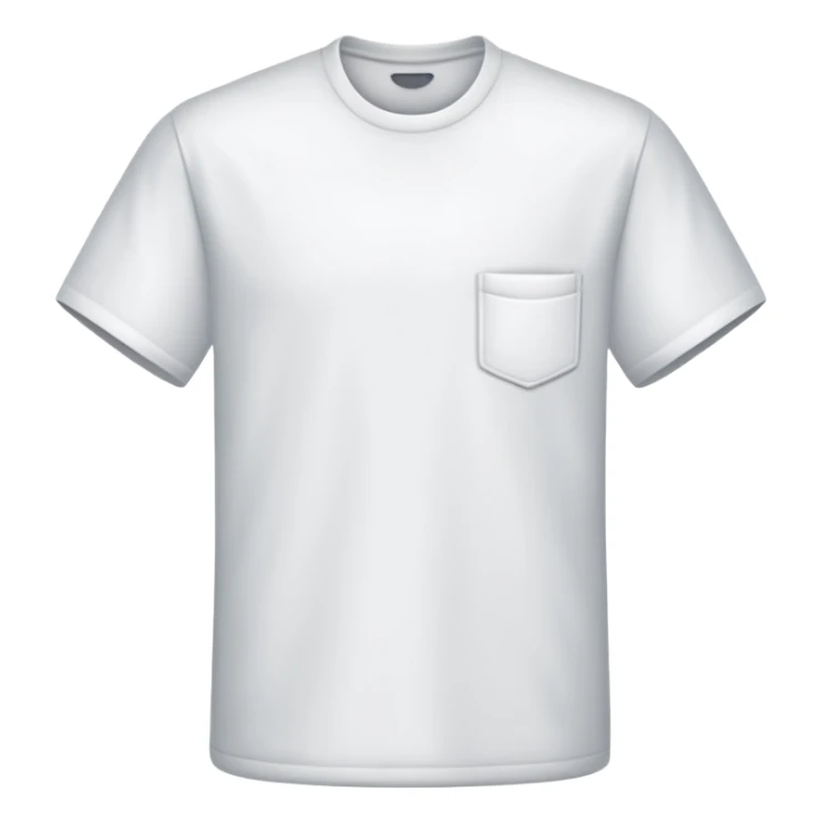 White shirt sticker