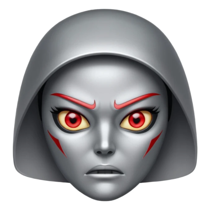 Angry Fembot sticker