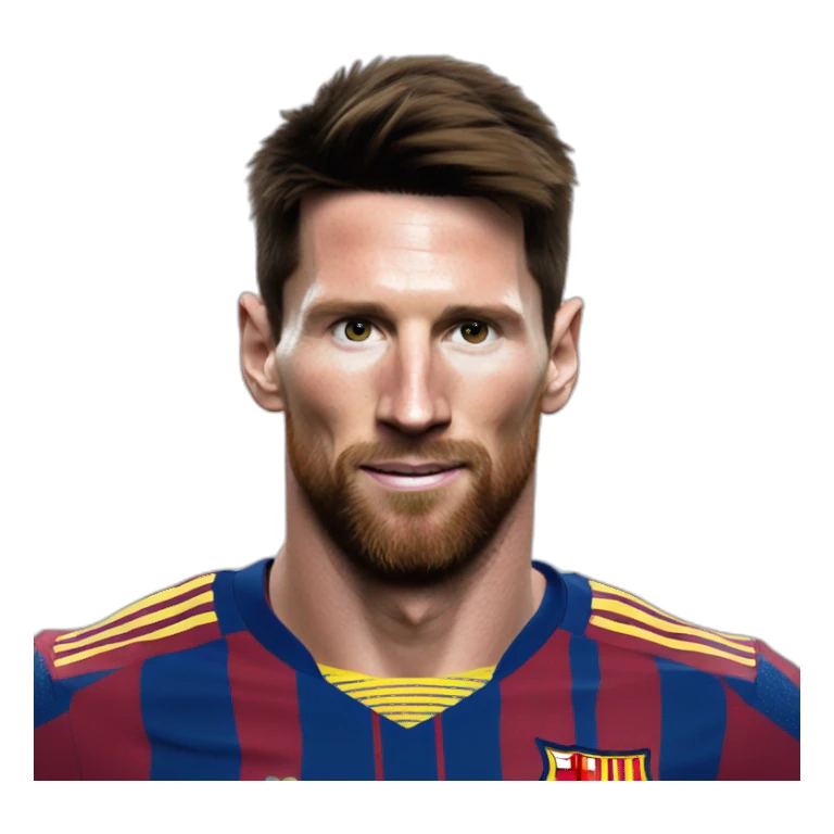 Messi sur les épaules de Ronaldo sticker