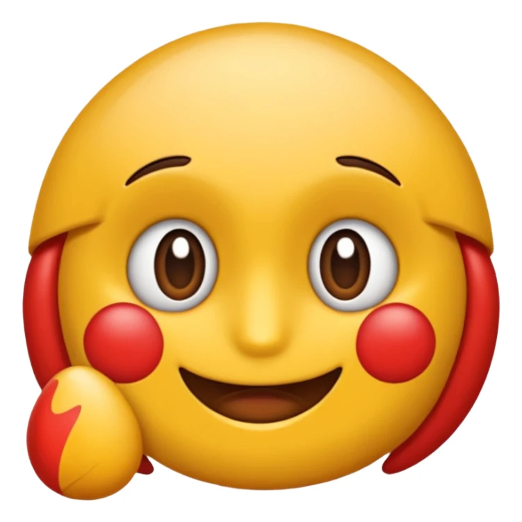 Смайлик малины sticker