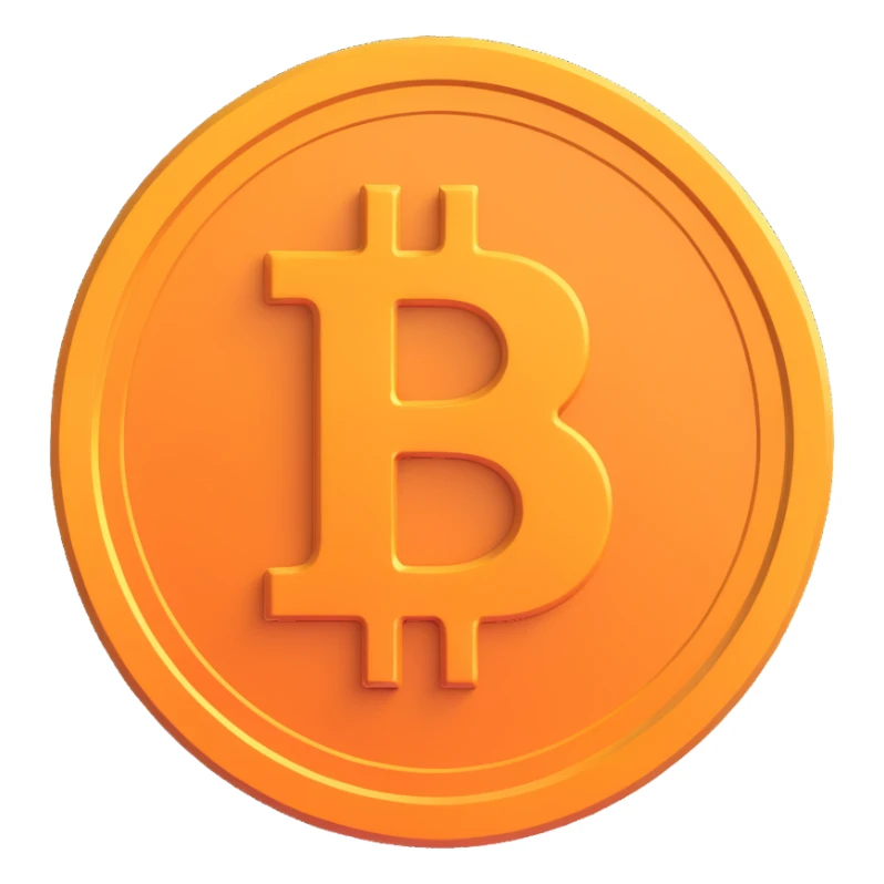 bitcoin coin sticker