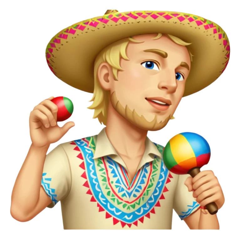 Meraca Musician sticker