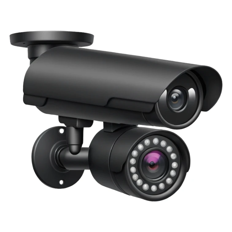 güvenlik kamerası sticker