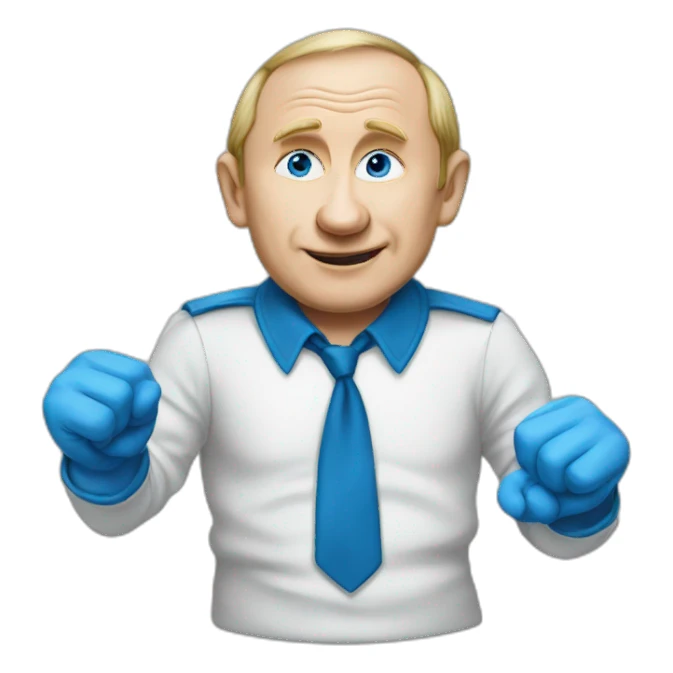smurf-putin sticker