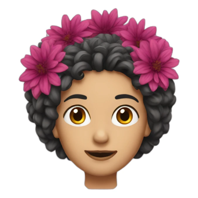 susan dahlia sticker