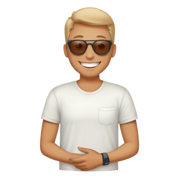 Love you big bean sticker