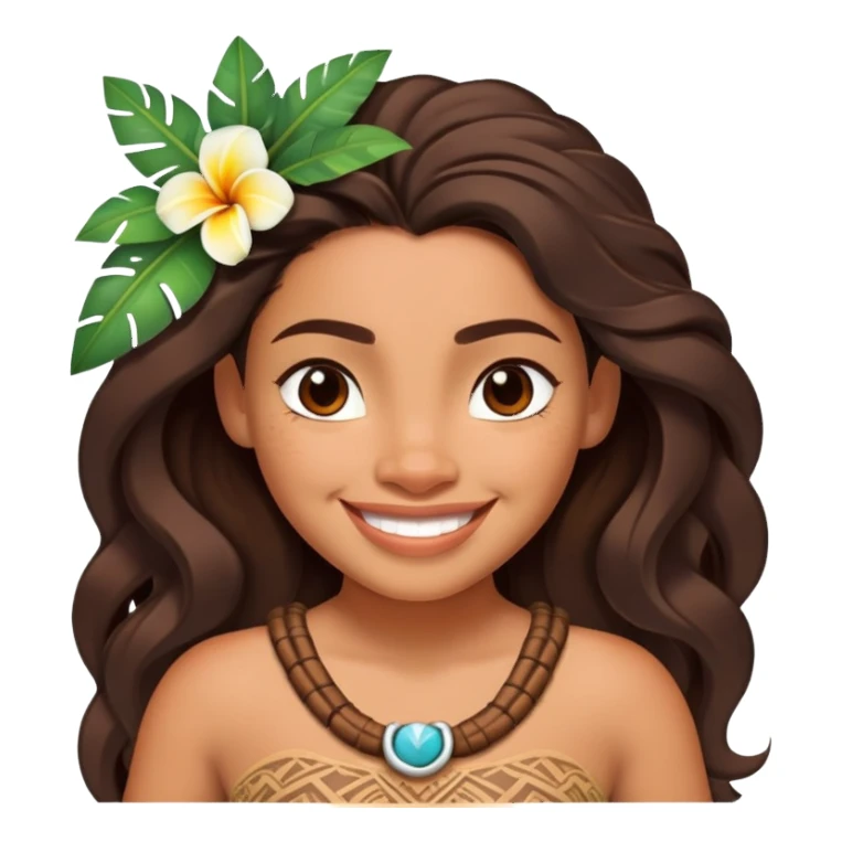 Moana from Disney sticker