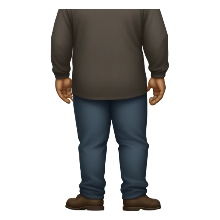 Big butt dude sticker