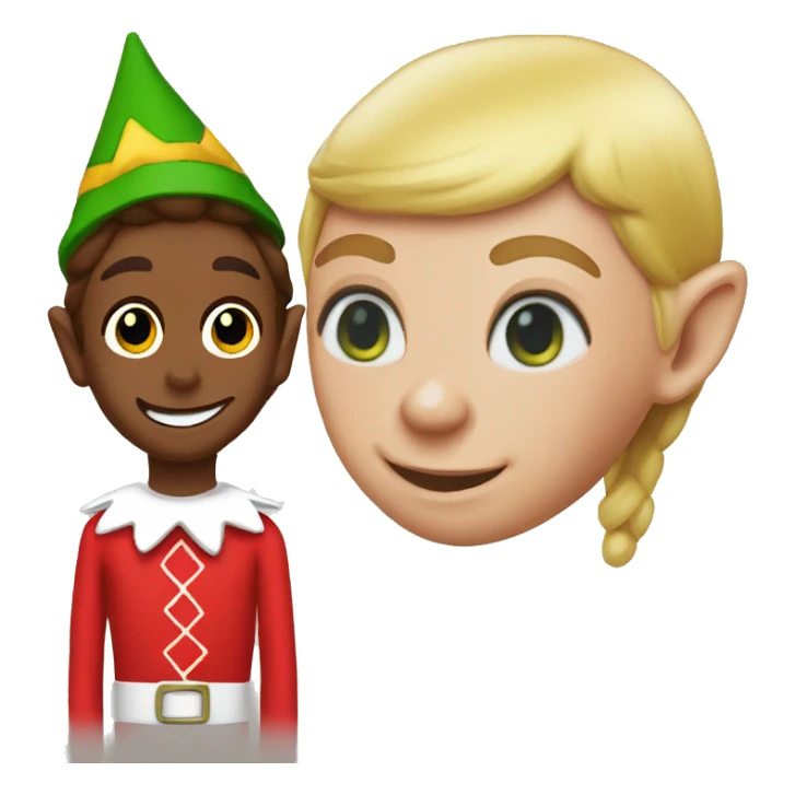Elf on a shelf sticker