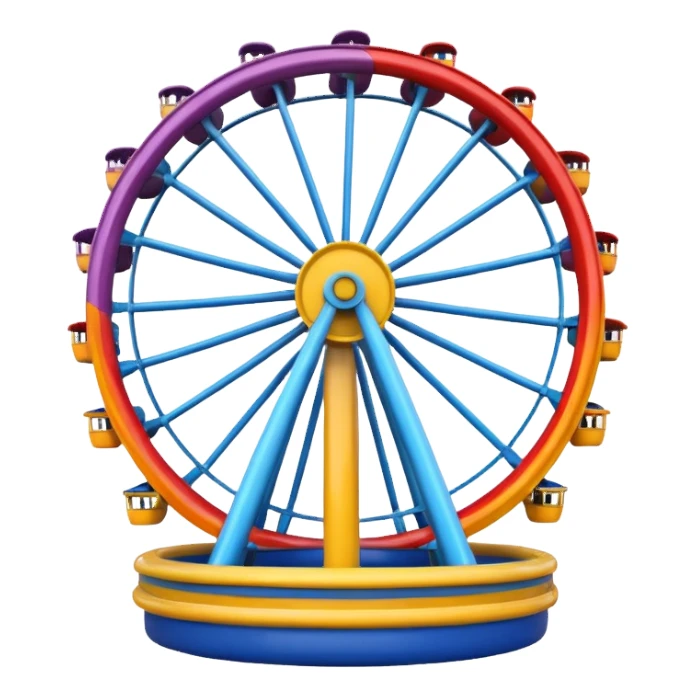 Amusement Park Ride sticker