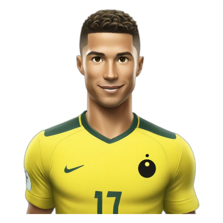 Pickachu sur ronaldo sticker