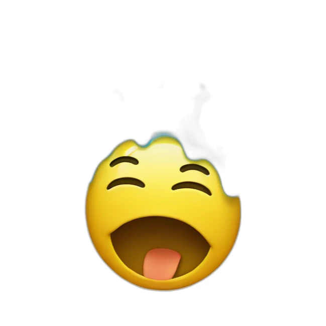 Laugh cry smiley sticker