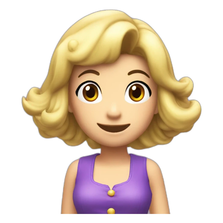 Harmonie from Mario galaxie sticker