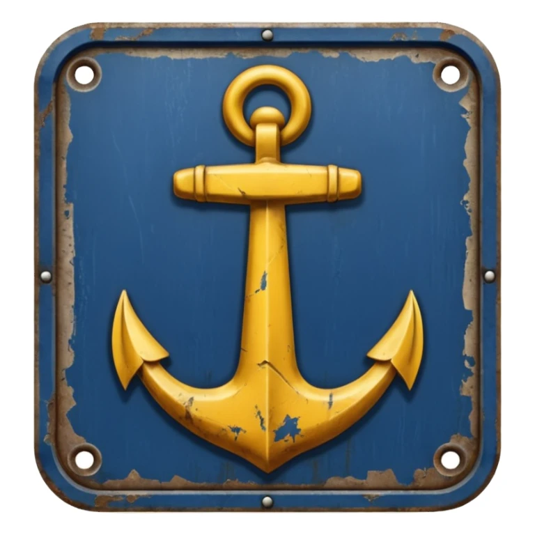 navy sign, more, different. sticker