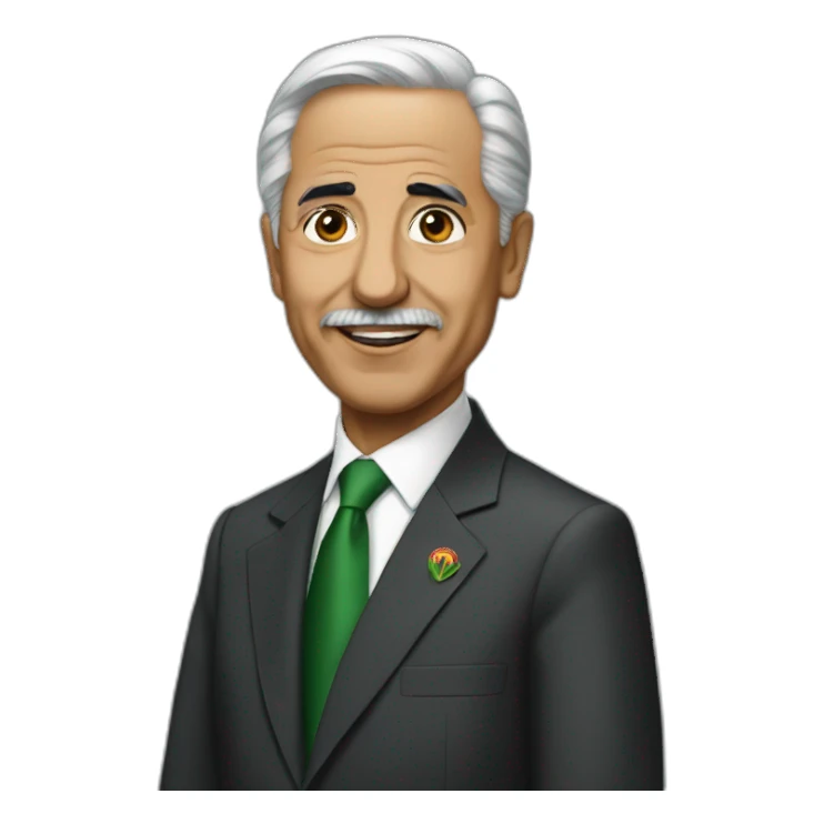 algerian president sticker