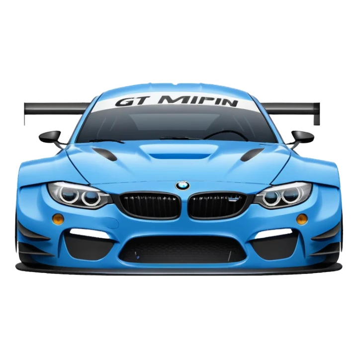 gt3 bmw car sticker