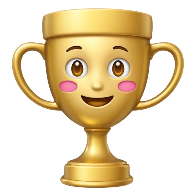 EMOJI AND WINNER CUP sticker