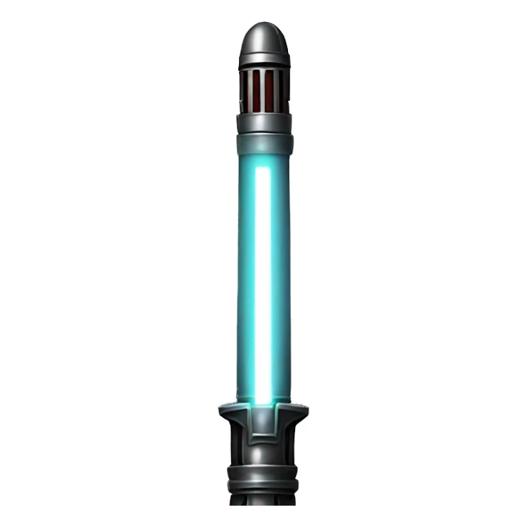 lightsaber ebony hands sticker
