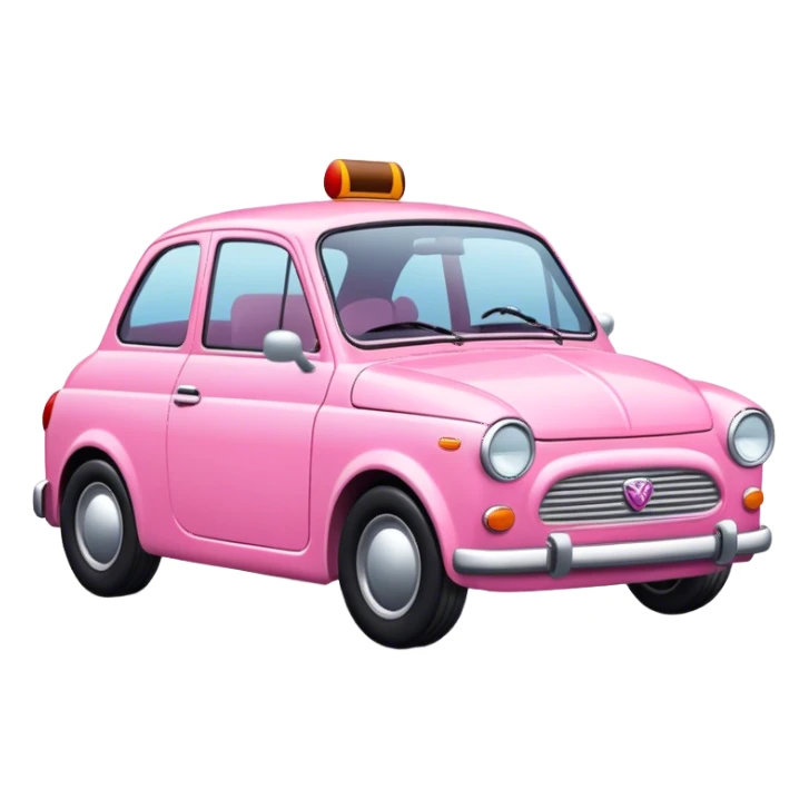 Pink car sticker