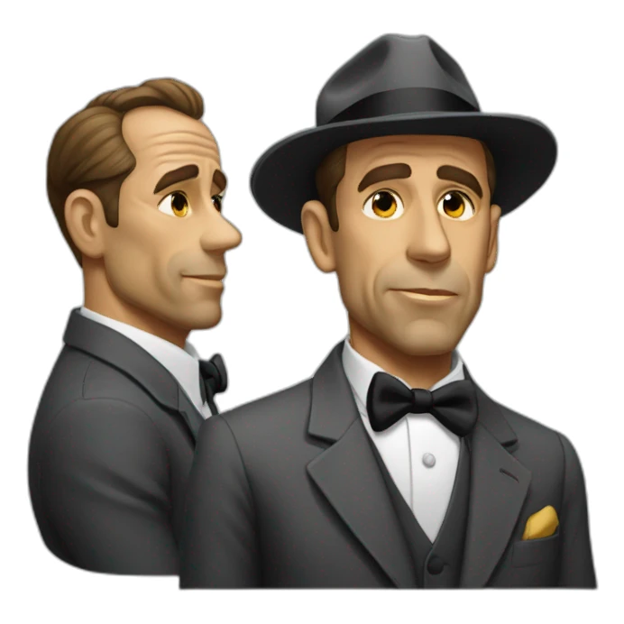humphrey bogart sticker