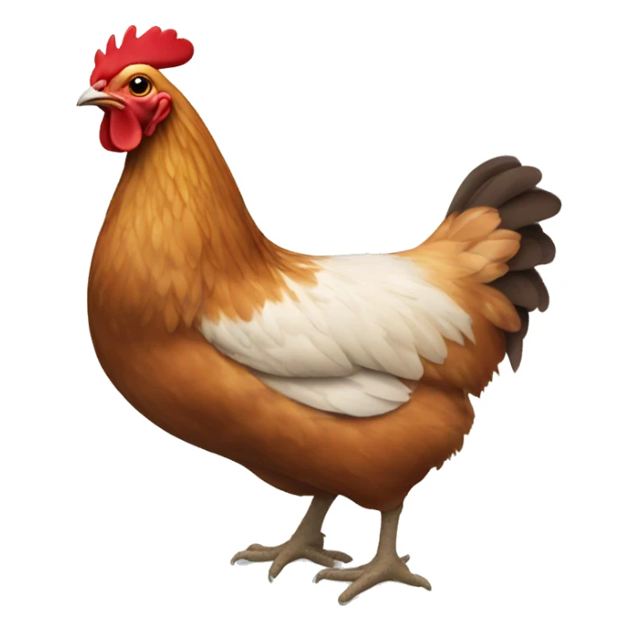 Hen  sticker